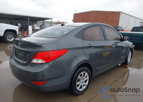2013 Hyundai Accent Gls z USA, uszkodzony, nr VIN KMHCT4AE1DU307144